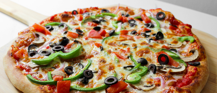Vegetarian Hot Pizza  Regular 