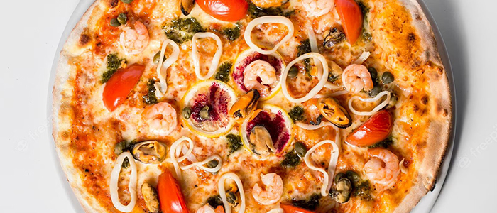 Seafood Pizza  Regular 