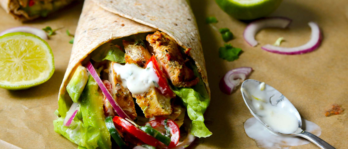 Chicken Shawarma Wrap 